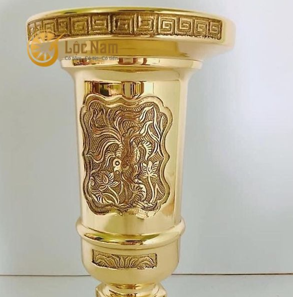 3 Mẫu Ống Đựng Hương Bằng Đồng